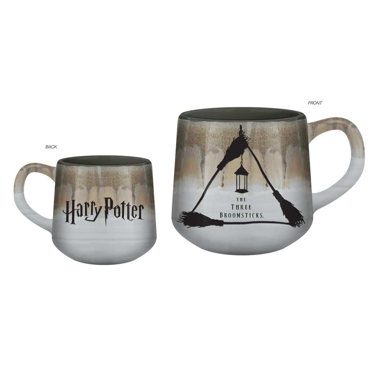 Harry Potter Reflective Glaze 18oz Tapered Pottery Mug