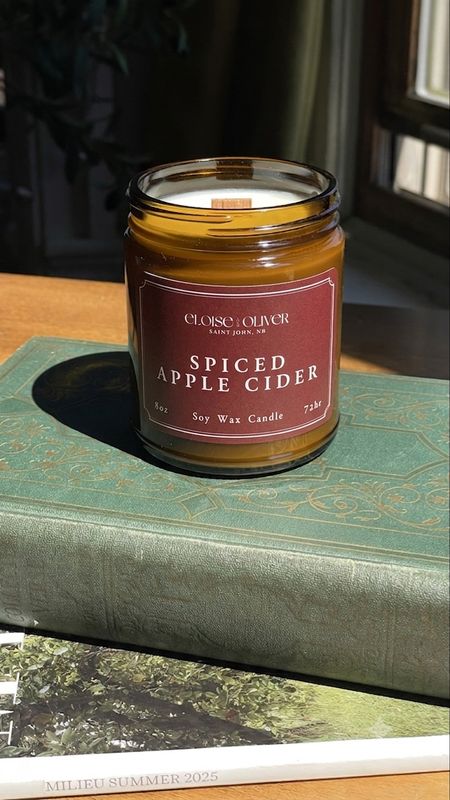 Spiced Apple Cider (8oz Soy Wax Candle)