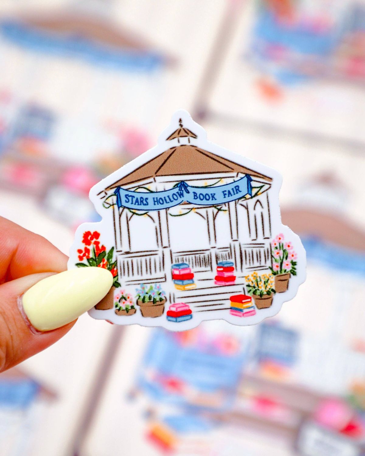 Town Square Book Fair Sticker