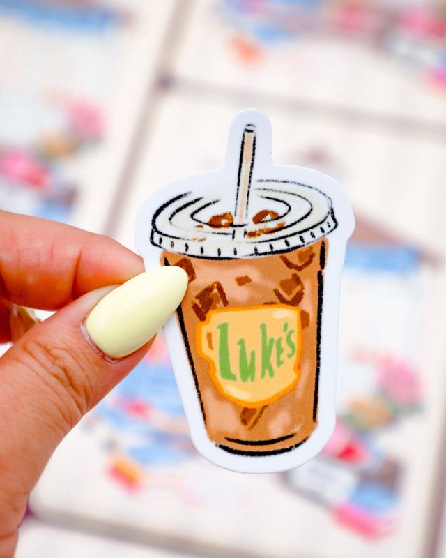 Iced Coffee Sticker