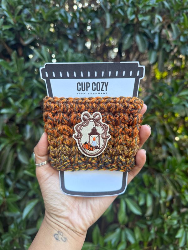 Pumpkin Lantern Cottage Core Frame Cozy - Fall Gift - Coffee