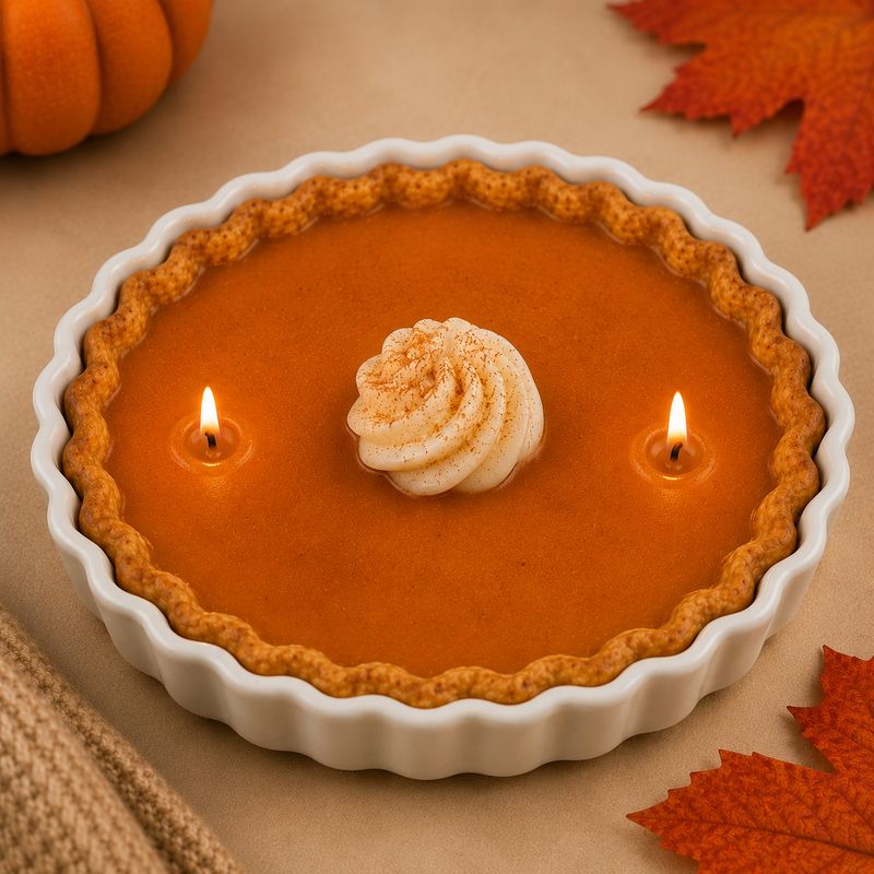 Pumpkin pie Candle | Fall Candle Collection