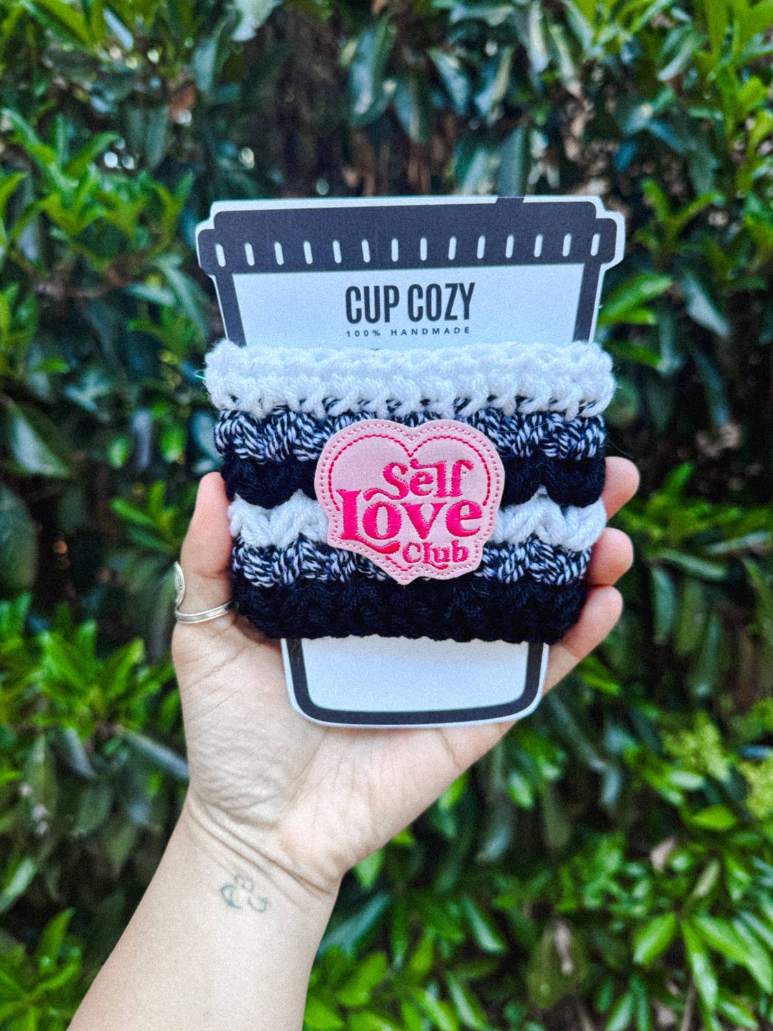 Self Love Club Cozy / Gag Gift / Cup Cozy