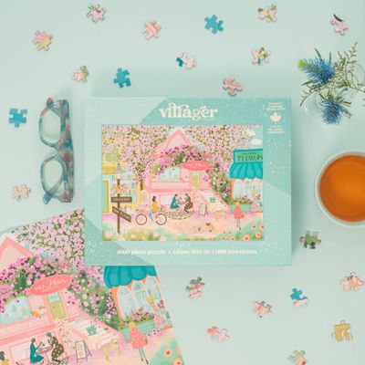 City in Bloom | 1000-Piece Puzzle | Designed in Canada