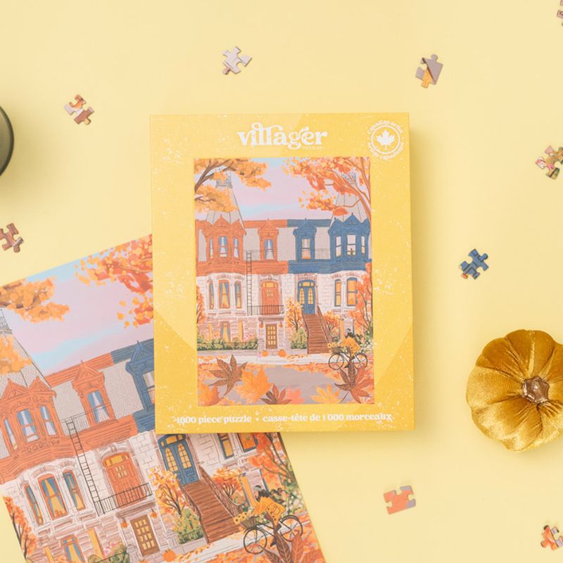 Touring Montreal | 1000-Piece Puzzle | Designed in Canada 