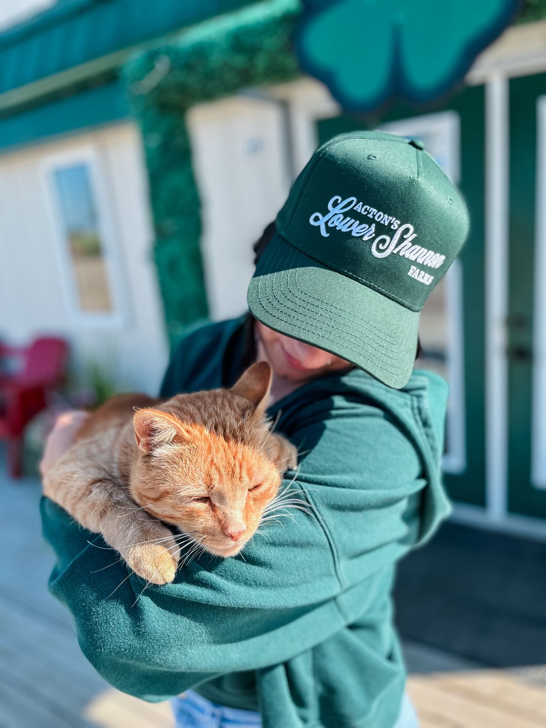 Acton's Lower Shannon Farms All Green Ball Cap