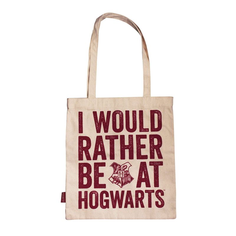 Harry Potter Rather Be Recycled Cotton Shopper Tote Bag