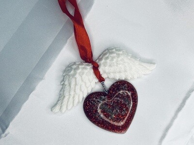 Heart of an Angel Hanging Decoration.