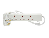4 Gang  1 metre Extension Lead