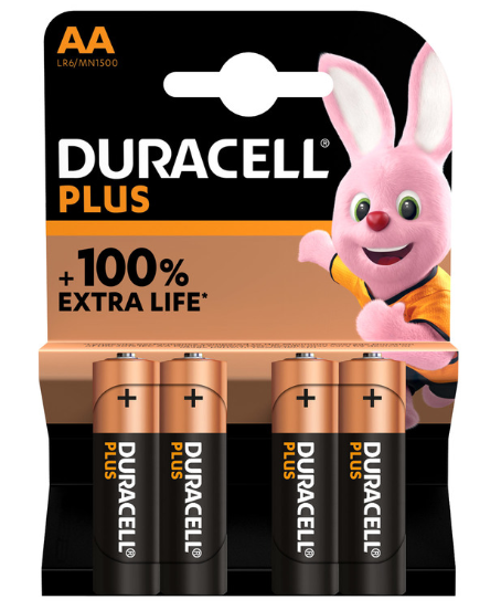 Duracell Plus Power Alkaline Batteries AA