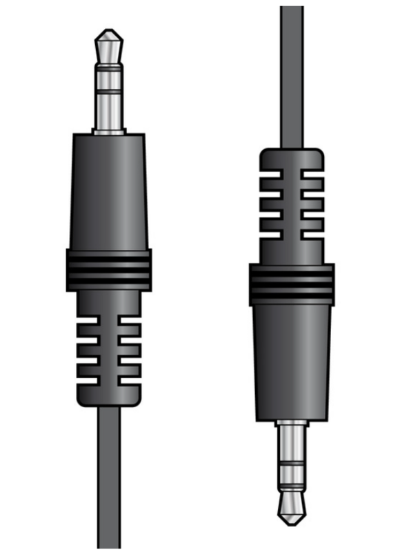3.5mm Stereo Plug to 3.5mm Stereo Plug Lead 1.2m