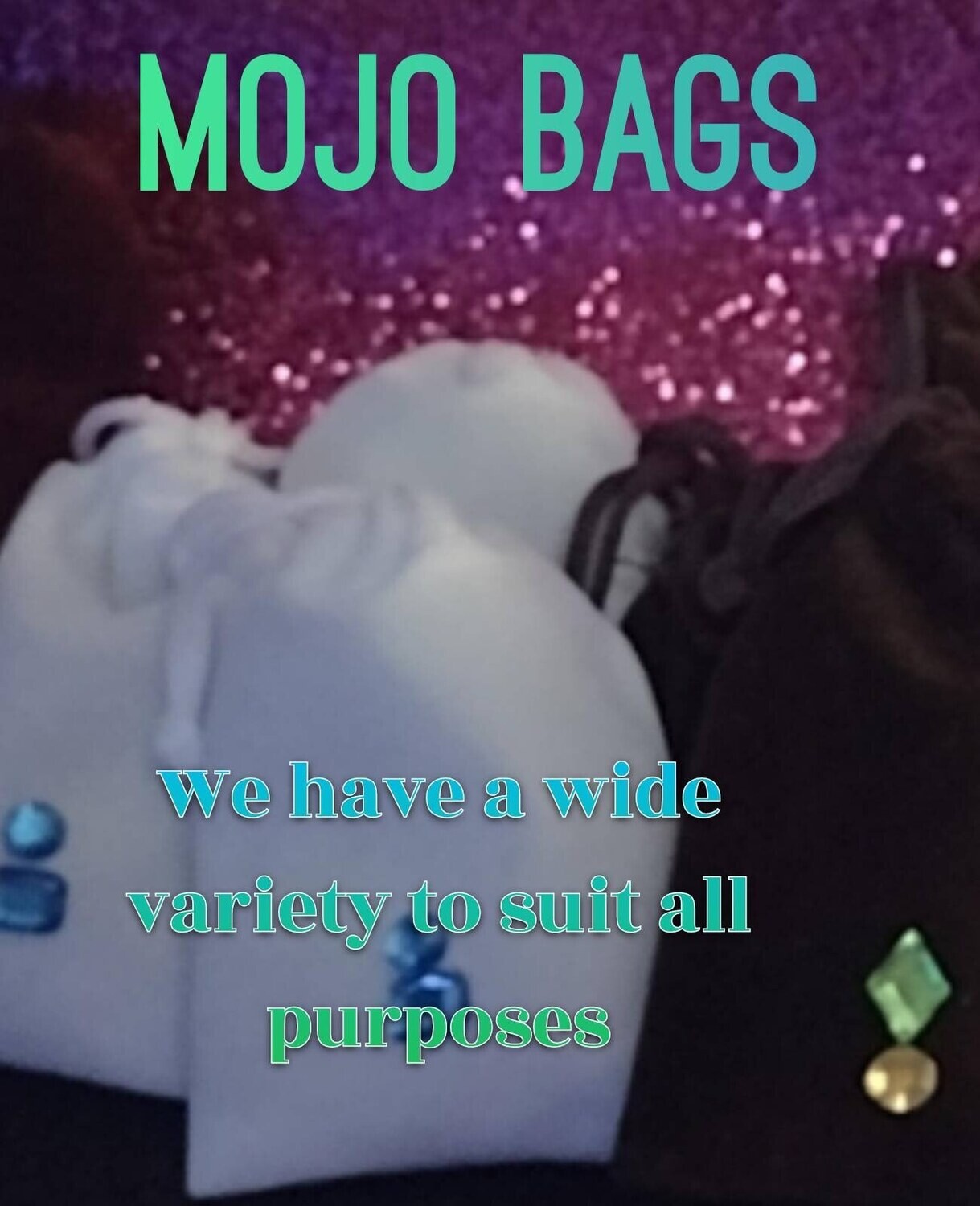 Small personal mojo bag
