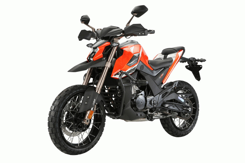 Moto  Zontes, modèle Hyper Trail 125
