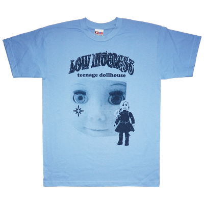 teenage dollhouse tee blue