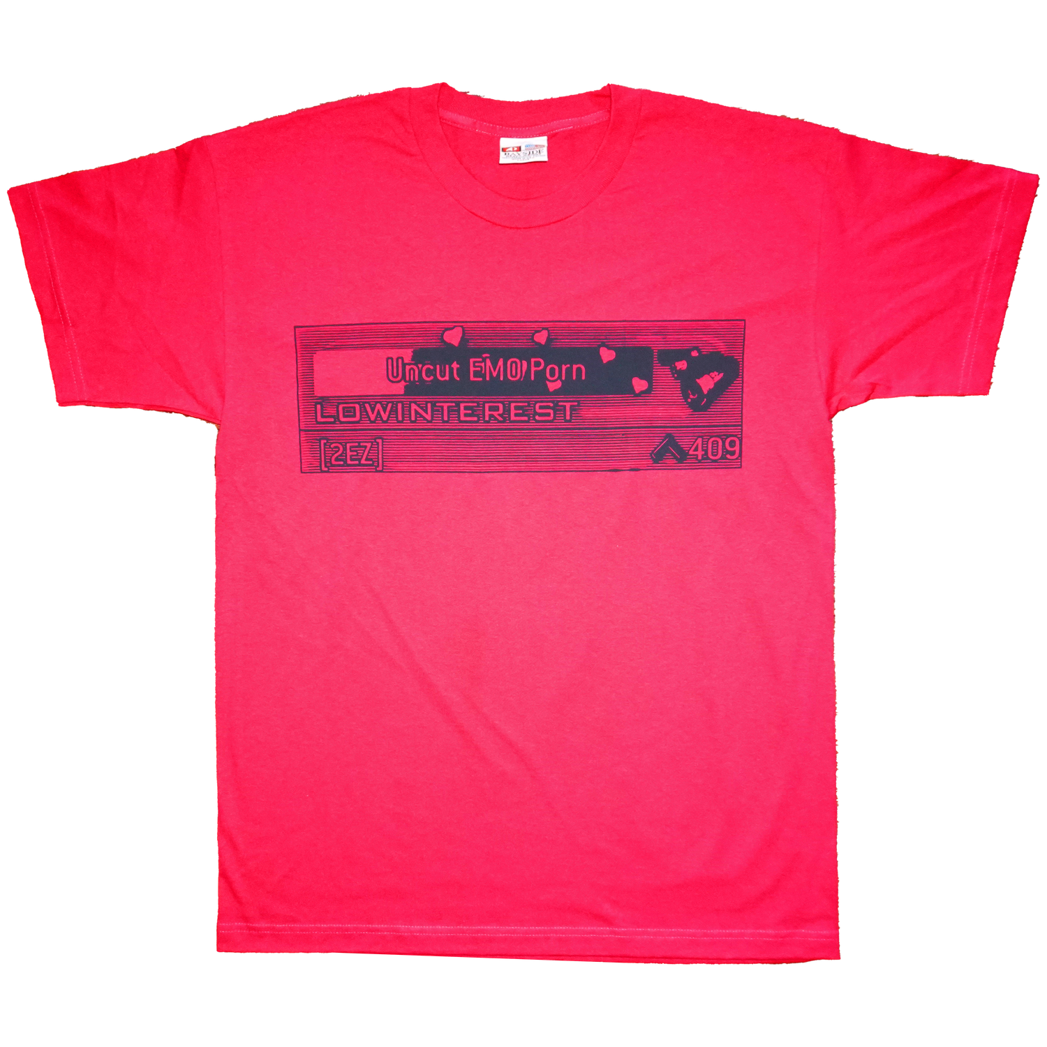 ​uncut emo tee pink