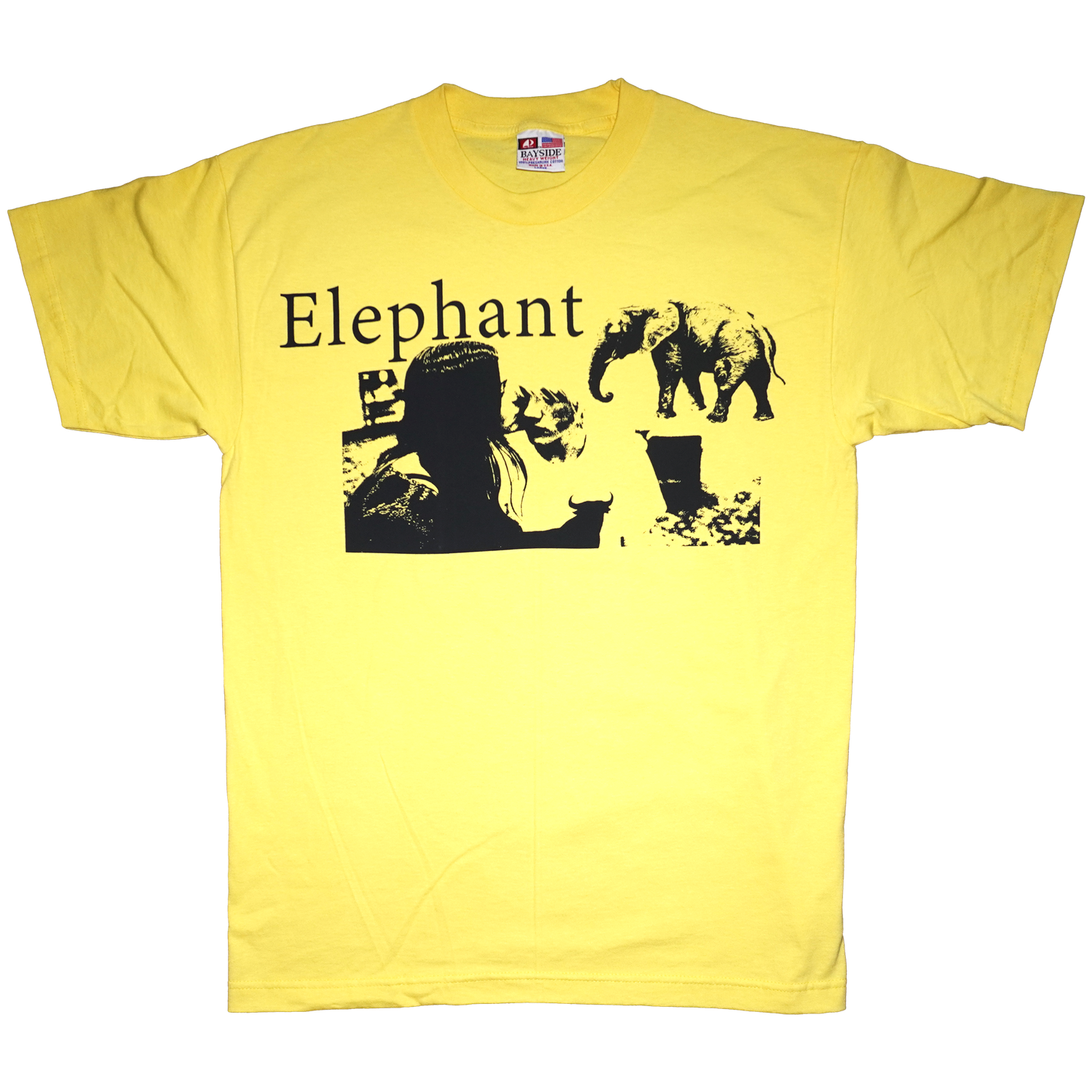 elephant tee yellow