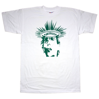 morning chaos tee white