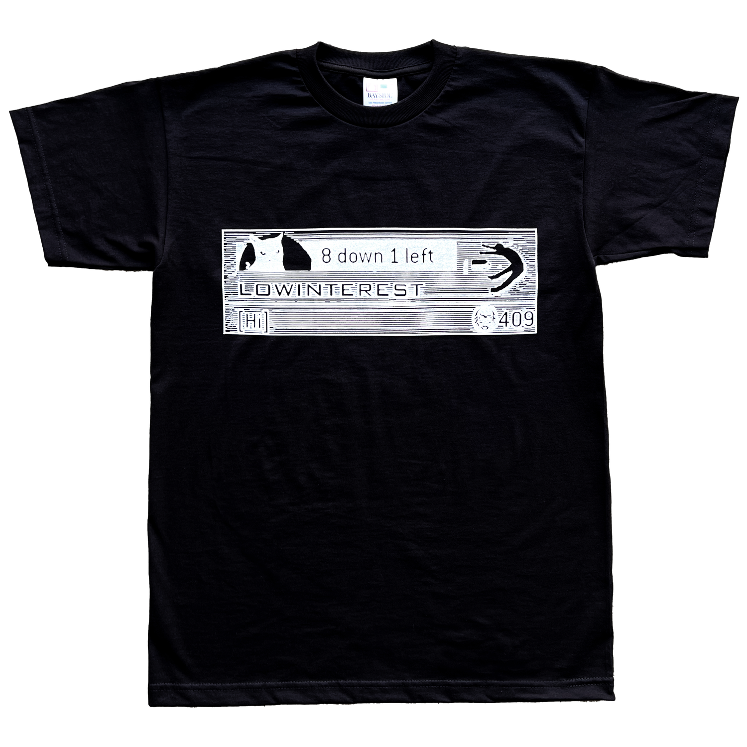 9 lives  tee black
