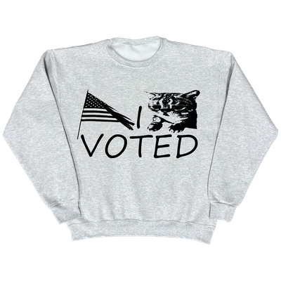 I voted sweater ash
