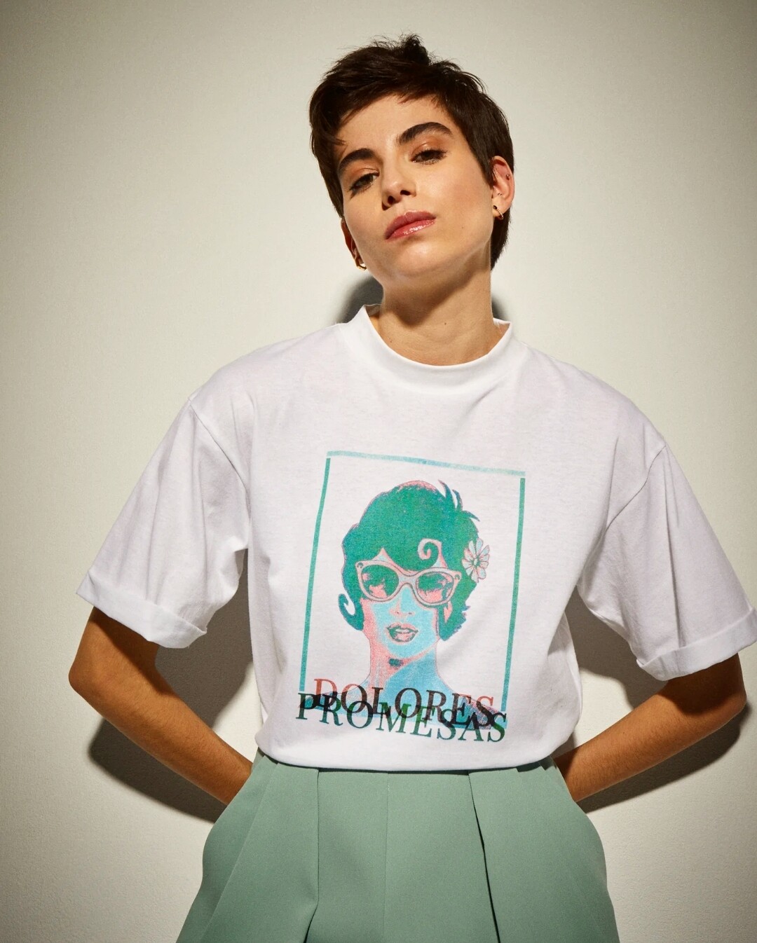 Camiseta loros dolores promesas hot sale