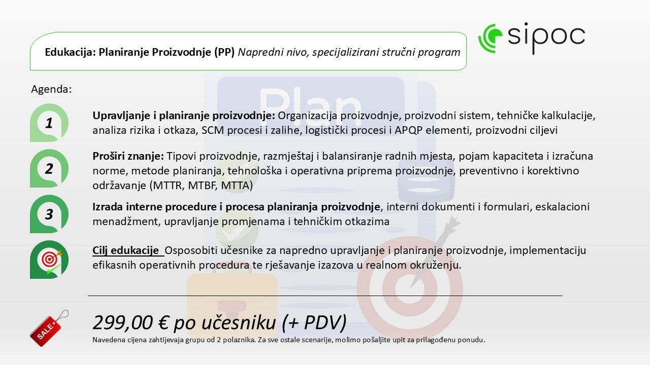 Planiranje proizvodnje