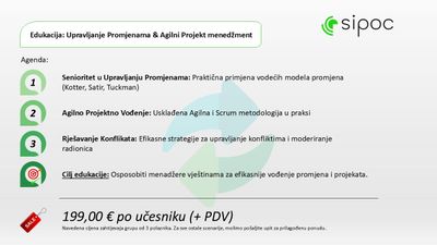 Upravljanje promjenama & Agilni Projekt menadžment Upravljanje promjenama & Agilni Projekt menadžment
