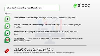 Primjena Shop Floor Menadžmenta