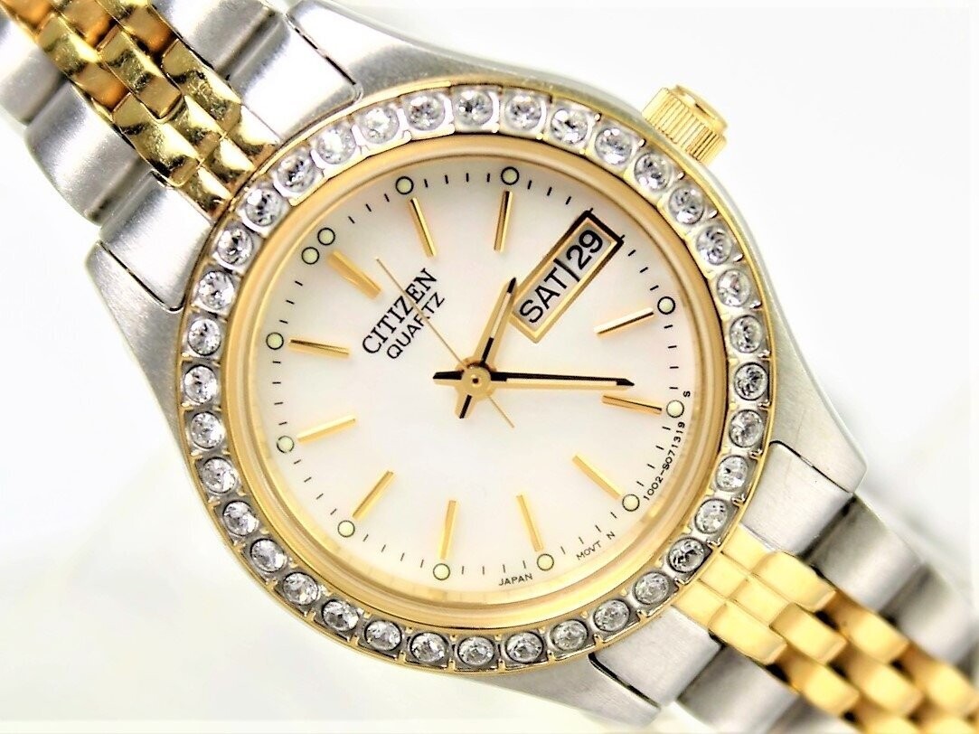 Citizen Watch 29 mm Silver Stainless Steel with Mother Of Pearl Dial