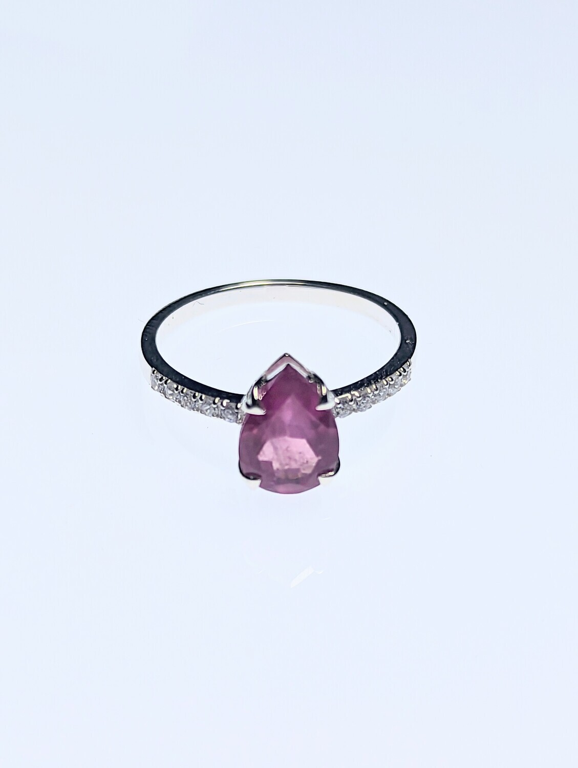 925 Silver & Ruby Ring