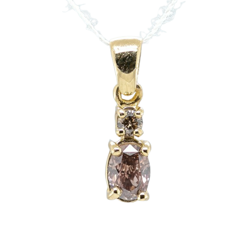 Diamond Pendant 0.30tcw - 14kt Yellow Gold Diamond Pendant 0.30tcw - 14kt Yellow Gold