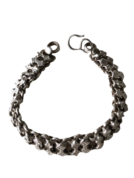 Linked 800 Silver Bracelet