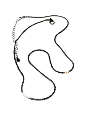 925 Silver Twisted Chain Necklace 925 Silver Twisted Chain Necklace