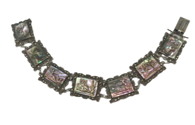 925 Silver & Mother Of Pearl Bracelet