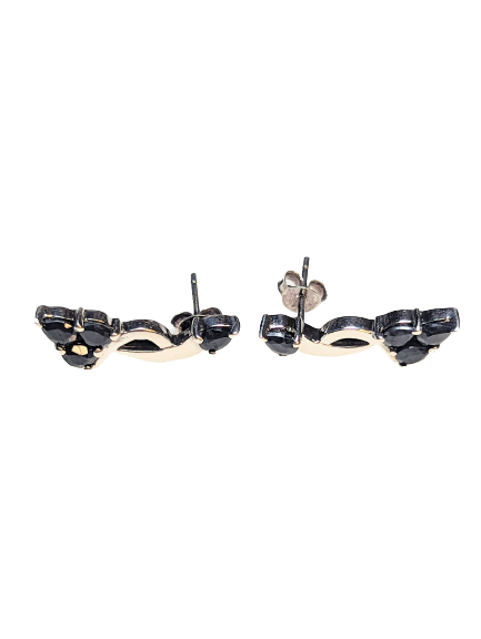 Sapphire Earrings in 925 Silver
