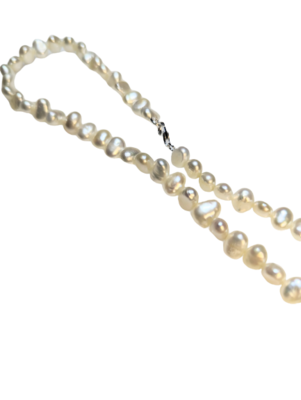 Pearl & 925 Silver Necklace