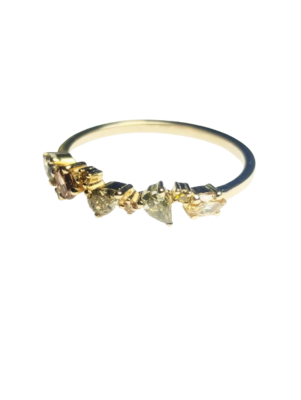 Mixed Diamond & Gold Ring