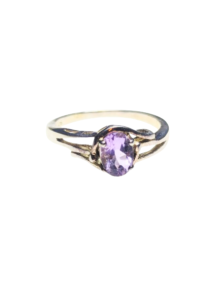 Amethyst & 925 Silver Ring