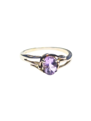 Amethyst & 925 Silver Ring
