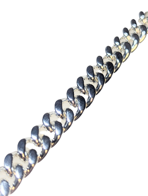 925 Silver Curb Chain Bracelet