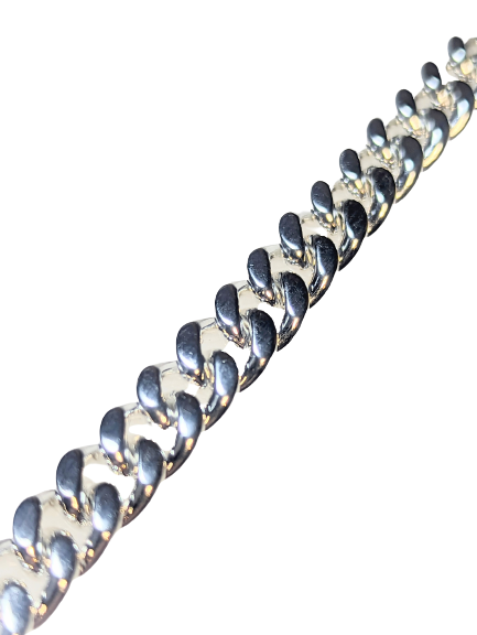 925 Silver Curb Chain Bracelet