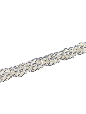 925 Silver Loose Rope Chain Bracelet