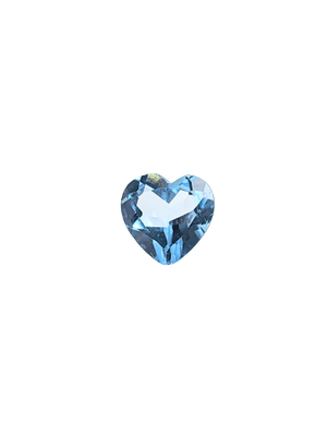 Sky Blue Topaz Heart