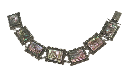 925 Silver & Mother Of Pearl Bracelet