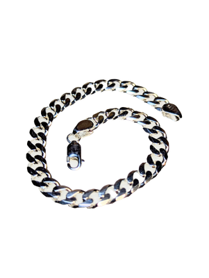 925 Silver Curb Chain Bracelet