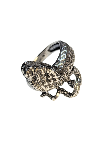 Fa. Meijer Silver Cobra Ring