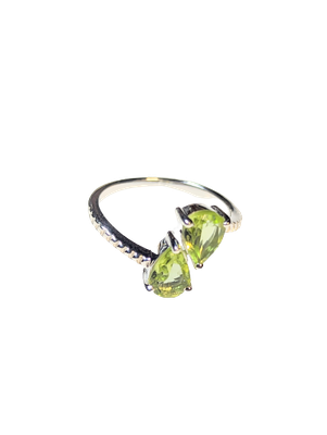 Sterling Silver & Peridot Ring