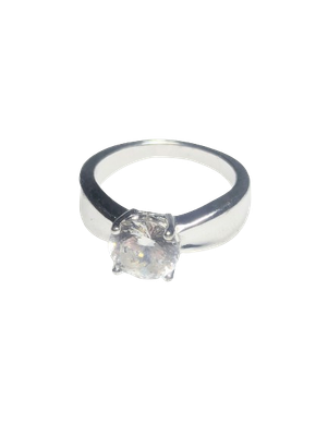 925 Silver Solitaire Ring