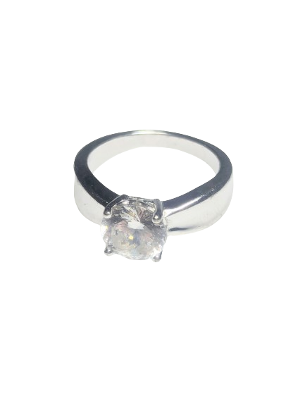 925 Silver Solitaire Ring