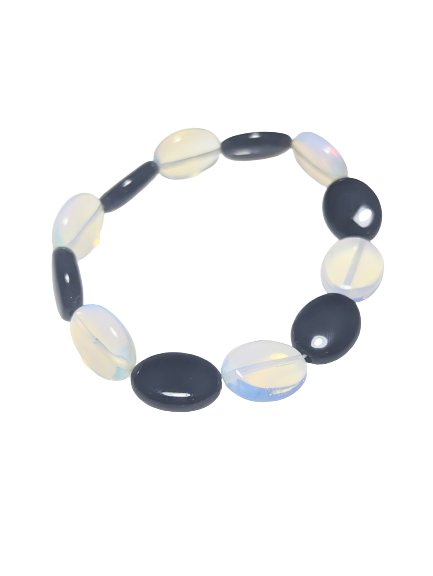Opalescent Beaded Bracelet