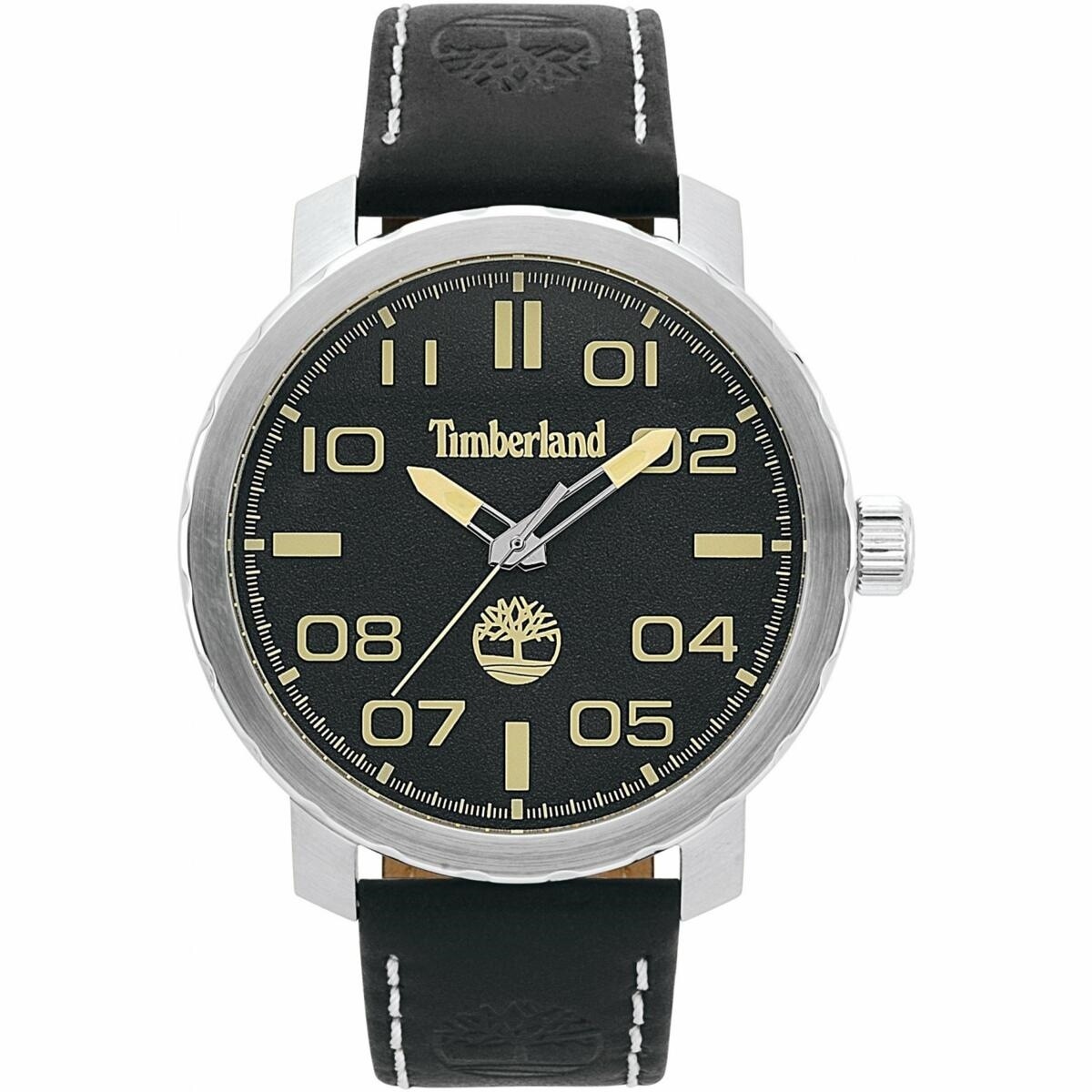 Orologio Timberland  Wellesley TBL.15377JS/02  Acciaio - Pelle - 50 mm